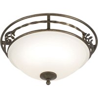 Deckenleuchte ANOUK Antik Gold Weiß Ø37cm Lampe Deckenleuchte ANOUK Antik Gold Weiß Ø37cm Lampe von ELSTEAD