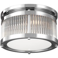 Deckenleuchte Badezimmer 3-flmg IP44 ERVA Bad Lampe von ELSTEAD