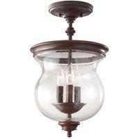 Deckenleuchte JASCHA Bronze 3-flmg Design Lampe von ELSTEAD