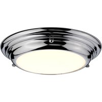 Deckenleuchte LED ANISA in Chrom Ø25cm Bad Lampe Deckenleuchte LED ANISA in Chrom Ø25cm Bad Lampe von ELSTEAD