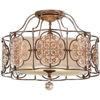 Deckenleuchte SAMEA in Bronze Ø44cm Design Lampe von ELSTEAD