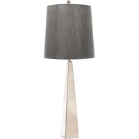 Design Bodenlampe Metall Stoff in Nickel Dunkelgrau Design Bodenlampe Metall Stoff in Nickel Dunkelgrau von ELSTEAD