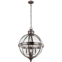 Design Pendelleuchte Glas Metall Esstisch SPHÄRE Design Pendelleuchte Glas Metall Esstisch SPHÄRE von ELSTEAD