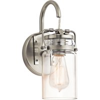 Design Wandleuchte Glas Metall Industrial Look Design Wandleuchte Glas Metall Industrial Look von ELSTEAD