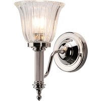 Designer Wandlampe Badezimmer aus Messing in Nickel Designer Wandlampe Badezimmer aus Messing in Nickel von ELSTEAD