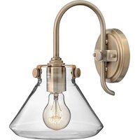 Designer Wandleuchte Industrie Look Glas Schirm Designer Wandleuchte Industrie Look Glas Schirm von ELSTEAD
