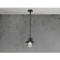 Elstead - Außen Hängeleuchte copenhagen aus Edelstahl, Schwarz Ø22cm Elstead - Außen Hängeleuchte copenhagen aus Edelstahl, Schwarz Ø22cm von ELSTEAD