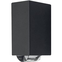 Elstead - Außenleuchte Gartenlampe Wandlampe led Alu-Druckguss IP54 h 9,7 cm Graphit von ELSTEAD