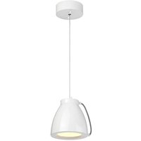 Elstead - Hängeleuchte Pendelleuchte Esszimmerlampe led weiß lackiert Stahl Deckenleuchte von ELSTEAD