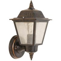 Elstead - Außenleuchte Wandlampe ALU-Guss Bronze h 26 cm 1 Flammig IP44 Gartenlampe Hof von ELSTEAD