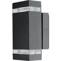 Jannik - led 2 Light Outdoor Up Down Wandleuchte Graphit IP44 - Elstead von ELSTEAD