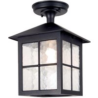 Elstead Lighting BL18A-BLACK Deckenleuchte Winchester 1xE27 H:28 Ø:18,5 von ELSTEAD