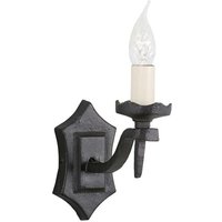 Lighting RY1B-BLACK Wandleuchte Rectory 1xE14 60W Schmiedeeisen schwarz H:16cm B:8,5cm dimmbar - Elstead von ELSTEAD