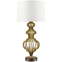 Elstead Octavia - 1 Leuchttischlampe Gold, E27 Elstead Octavia - 1 Leuchttischlampe Gold, E27 von ELSTEAD