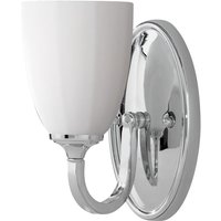 Elstead Perry - 1 Licht Innenkerze Wandleuchte Chrom poliert IP44, G9 von ELSTEAD