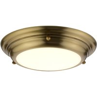 Elstead - Welland - 1 Licht Mini led Flush Light - Messing im Alter von Elstead - Welland - 1 Licht Mini led Flush Light - Messing im Alter von von ELSTEAD