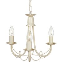 GOTICA Kronleuchter 5 Creme Ø37cm Esstisch Lampe GOTICA Kronleuchter 5 Creme Ø37cm Esstisch Lampe von ELSTEAD