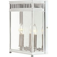 Glänzende Wandlampe Echt-Messing in Chrom IP44 Glänzende Wandlampe Echt-Messing in Chrom IP44 von ELSTEAD