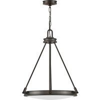 Hängelampe Metall Glas Ø 54,3 cm H: max. 377 cm 4x E14 Hängelampe Metall Glas Ø 54,3 cm H: max. 377 cm 4x E14 von ELSTEAD