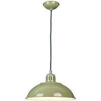 Hängelampe SECRETER Grün Ø30cm verstellbar Lampe von ELSTEAD
