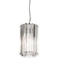 Kristall Pendelleuchte LED IP44 Ø17cm verstellbar Kristall Pendelleuchte LED IP44 Ø17cm verstellbar von ELSTEAD