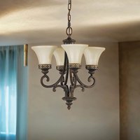 Kronleuchter 4xE27 Wohnzimmer Lampe ANABELL 1 von ELSTEAD