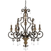 Kronleuchter GOTICA 4 9xE14 kürzbar Rustikal Lampe Kronleuchter GOTICA 4 9xE14 kürzbar Rustikal Lampe von ELSTEAD