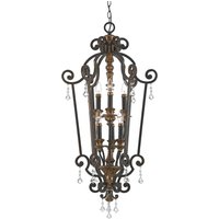 Kronleuchter GOTICA 4 Bronze 6-flmg Rustikal Lampe Kronleuchter GOTICA 4 Bronze 6-flmg Rustikal Lampe von ELSTEAD