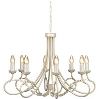 Kronleuchter GOTICA 6 Creme Ø70cm kürzbar Lampe von ELSTEAD