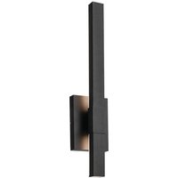 LED Außenwandleuchte Aluminium H: 56 cm IP44 Schwarz indirekt LED Außenwandleuchte Aluminium H: 56 cm IP44 Schwarz indirekt von ELSTEAD