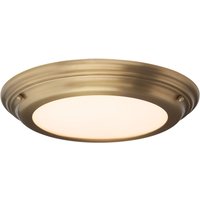LED Deckenleuchte Bad ANISA Messing Ø36cm Lampe von ELSTEAD