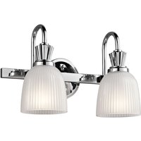 LED Wandleuchte Bad in Chrom Weiß IP44 elegant LED Wandleuchte Bad in Chrom Weiß IP44 elegant von ELSTEAD