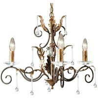 Lighting AML3-BRONZE Kronleuchter Amarilli 3xE14 H:61 Ø:65 - Elstead von ELSTEAD