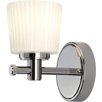 Binstead - 1 Licht Badezimmer Wandleuchte Chrom poliert IP44, G9 - Elstead von ELSTEAD
