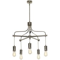 Elstead - Lighting DOUILLE5-PN Kronleuchter Douille 5xE27 H:48,8 L:55,3 Ø:57,9 von ELSTEAD