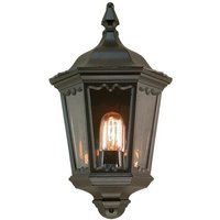 Lighting MD7-BLACK Wandleuchte Medstead 1xE27 100W IP43 Stahl schwarz H:44,5cm B:26cm dimmbar - Elstead von ELSTEAD