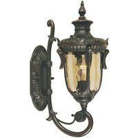 Lighting PH1-S-OB Wandleuchte Philadelphia 1xE27 100W Metall Altbronze, Glas H:43cm B:17cm IP44 dimmbar - Elstead von ELSTEAD