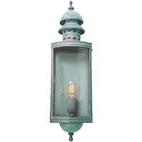 Elstead - Lighting downing-street-v Wandleuchte Downing Street 1xE27 100W Messing patina H:60cm B:17,5cm IP44 dimmbar von ELSTEAD