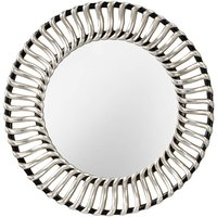 Fe-cosmo-mirror Spiegel cosmo Ø106.7cm schwarz/Silber - Feiss von FEISS