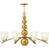 Lüster ROMINA in Messing kürzbar Ø97cm Hängelampe von ELSTEAD
