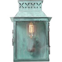 Massive Wandlampe HARROGATE aus Messing Grün antik Massive Wandlampe HARROGATE aus Messing Grün antik von ELSTEAD