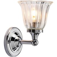 Messing Wandleuchte LED in Chrom Badezimmer VARIETY Messing Wandleuchte LED in Chrom Badezimmer VARIETY von ELSTEAD