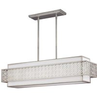 Elstead - Pendellampe Deckenleuchte Hängelampe Stahl Leinen l 104,1 cm Esszimmerlampe Elstead - Pendellampe Deckenleuchte Hängelampe Stahl Leinen l 104,1 cm Esszimmerlampe von ELSTEAD