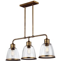 Pendelleuchte BABKA Messing 3-flmg kürzbar Lampe Pendelleuchte BABKA Messing 3-flmg kürzbar Lampe von ELSTEAD