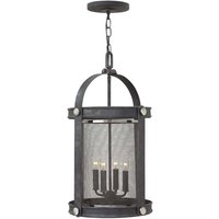 Pendelleuchte Hängelampe Deckenleuchte Zink h 62,2 cm 4 Flammig Esszimmerlampe von ELSTEAD