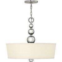 Pendelleuchte ROMINA Nickel Ø51cm kürzbar Lampe von ELSTEAD