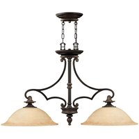 Plymouth - Multi Arm Kronleuchter 2 Light Olde Bronze Finish, E27 - Elstead von ELSTEAD