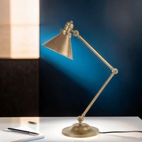 Schreibtischlampe ISMENE Messing H:66cm Leuchte Schreibtischlampe ISMENE Messing H:66cm Leuchte