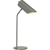 Schreibtischlampe LEYRE Grau H:58cm Design Lampe