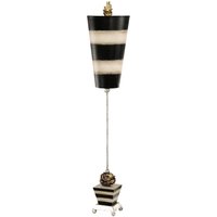 Stehlampe EMIR Schwarz Taupe H:112cm Bodenlampe von ELSTEAD